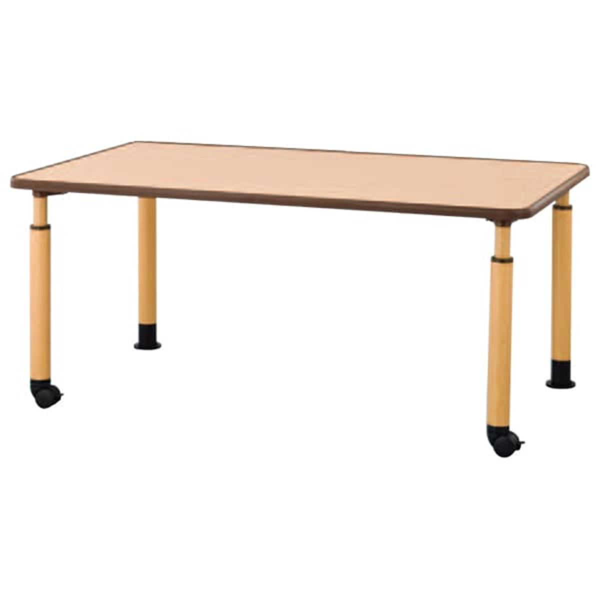 NSKTシリーズ UWT天板 片側キャスター脚｜アイリスチトセの昇降式テーブル