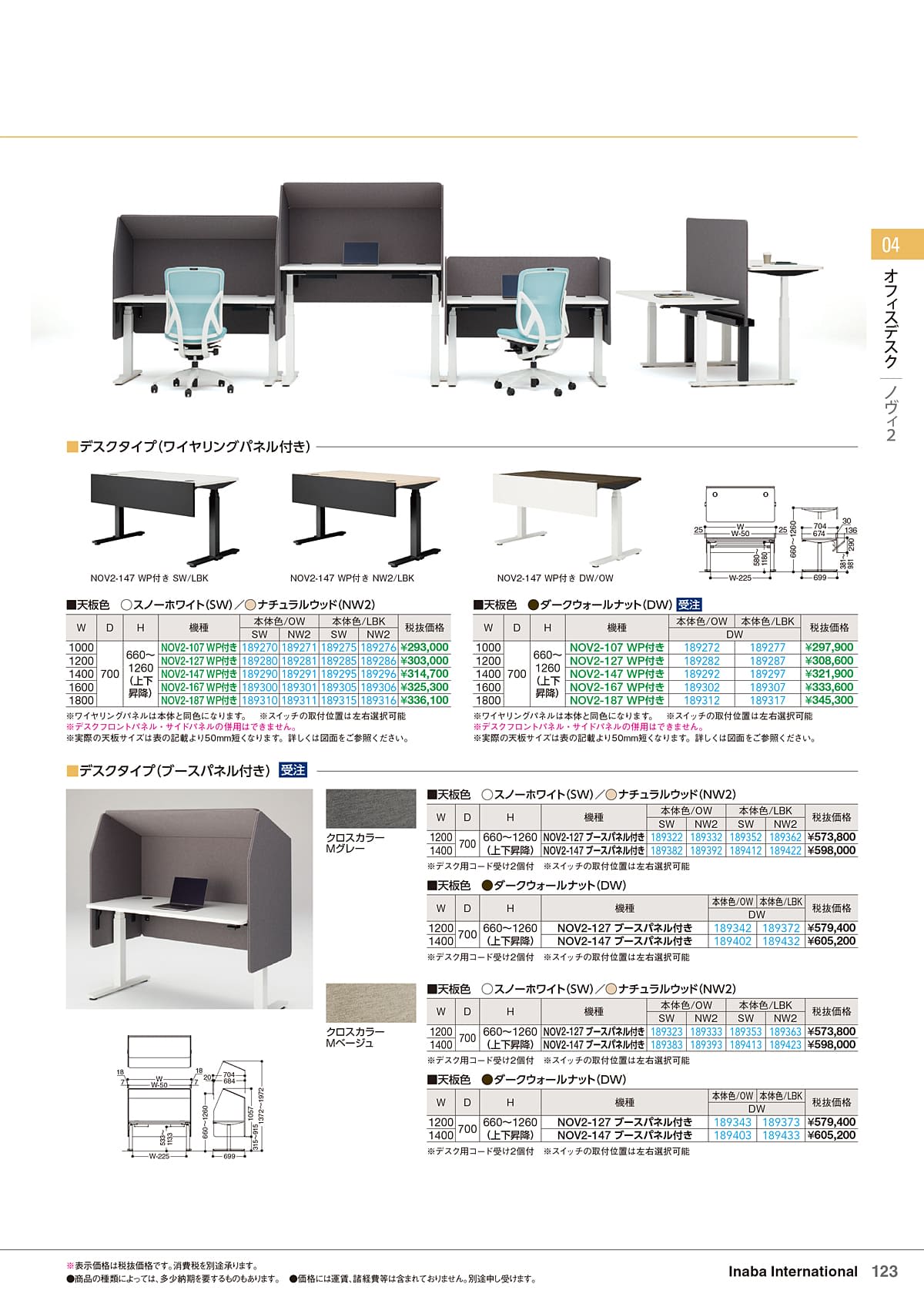 イナバ Inaba カタログ P123