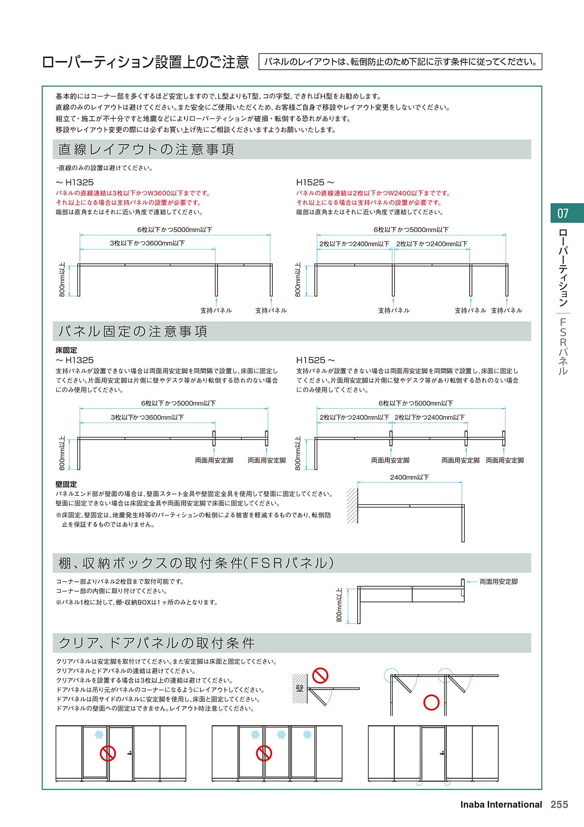 イナバ Inaba カタログ P255