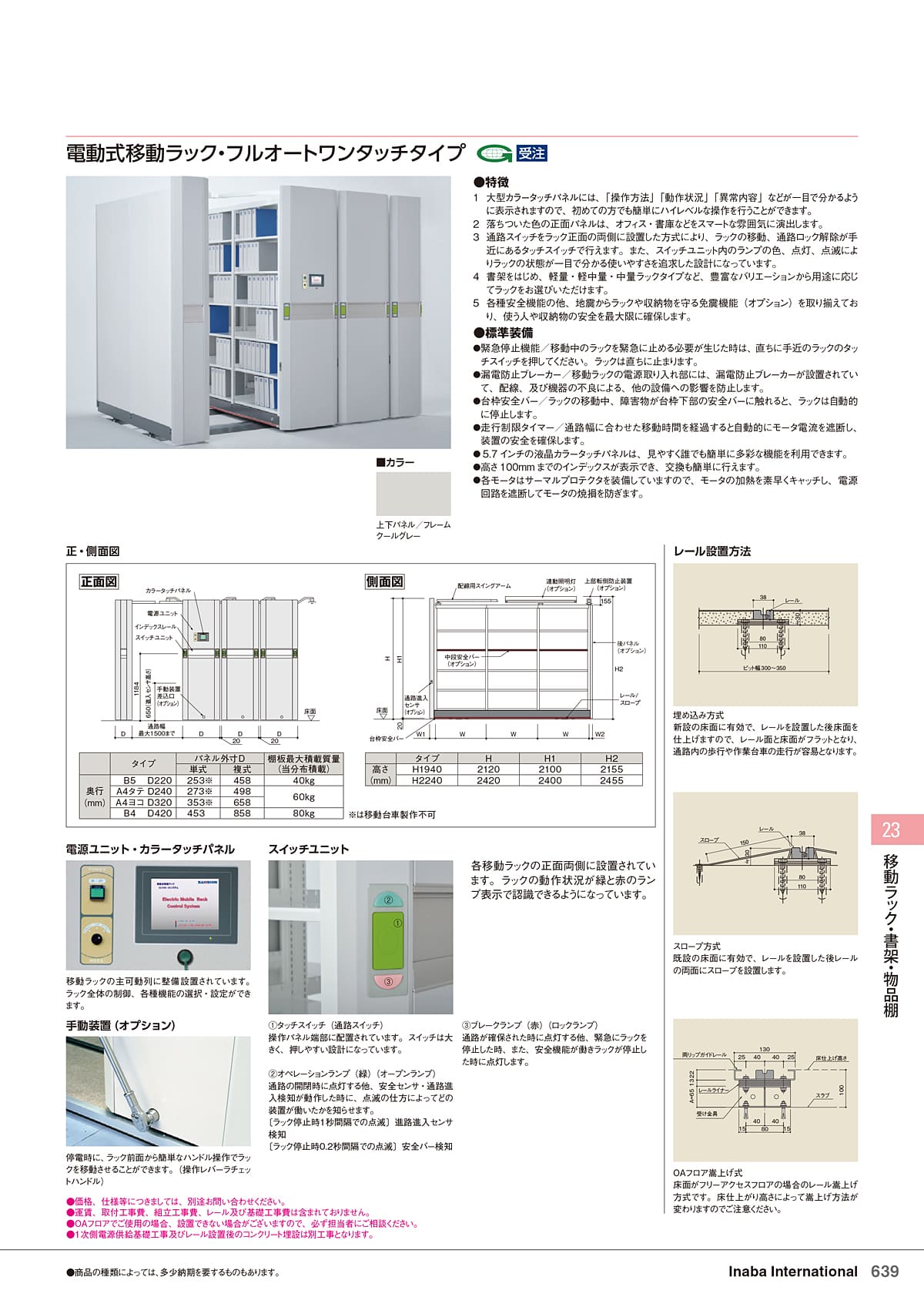 イナバ Inaba カタログ P639