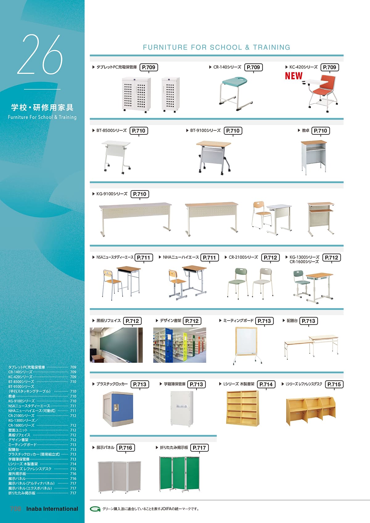 イナバ Inaba カタログ P708