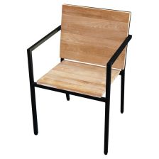 アイアンウッドアームレスチェア　ビンテージ　ゴールド 1930-40's Colonial Chair社製 