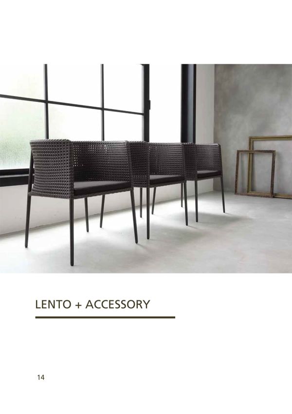 レント ラウンジチェア クッション付のカタログ画像-1