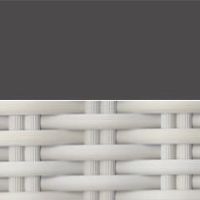 ダークブラウン／ホワイトグレー