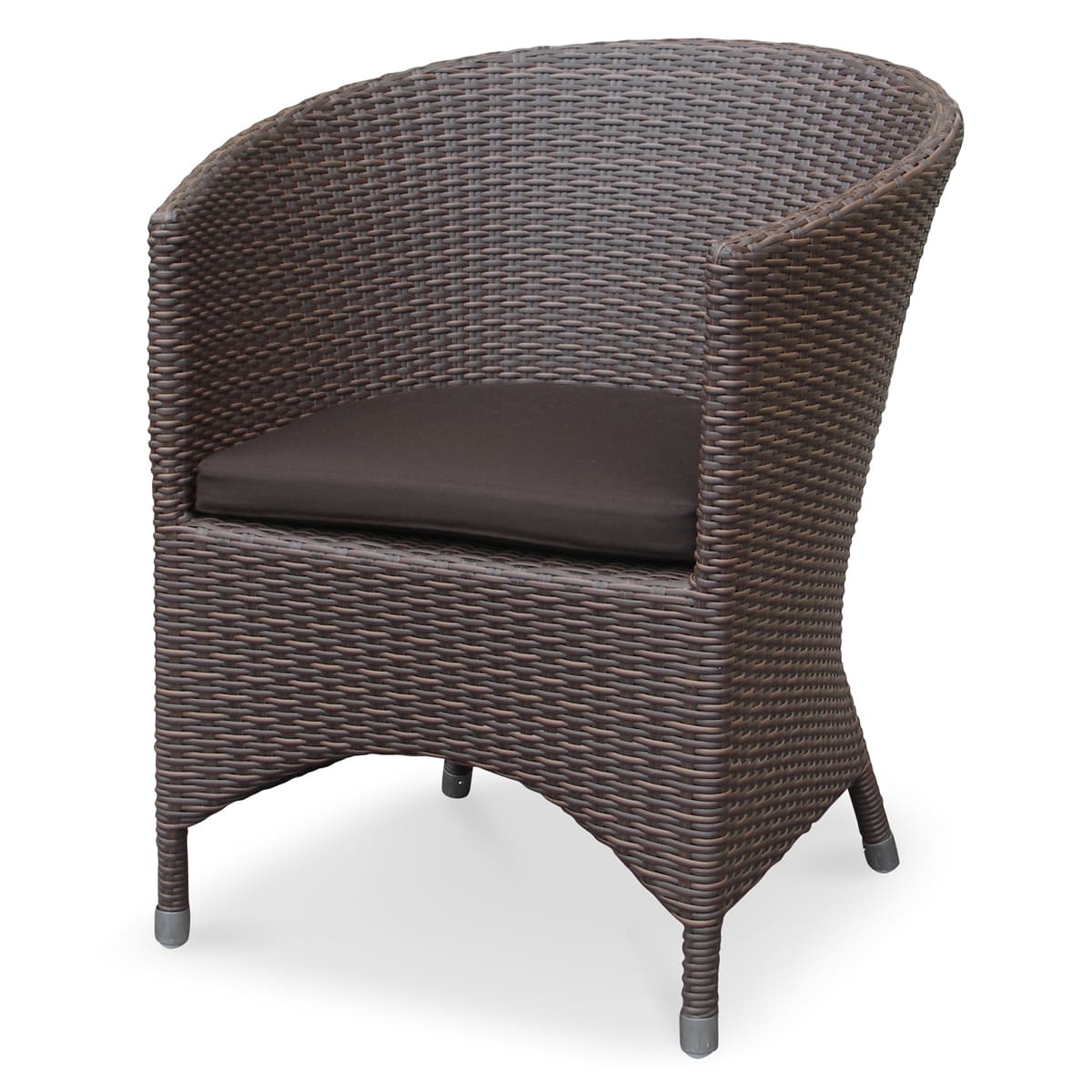 バリ ラウンジチェア 1シート クッション付-画像1