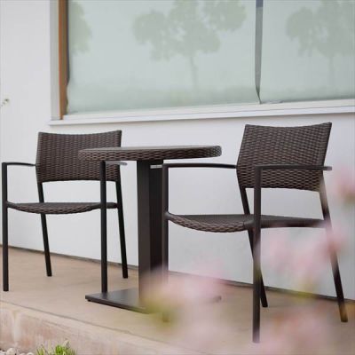 ☆アームレスチェア☆ ウーブン+ オリバー オランダ家具 ガーデン