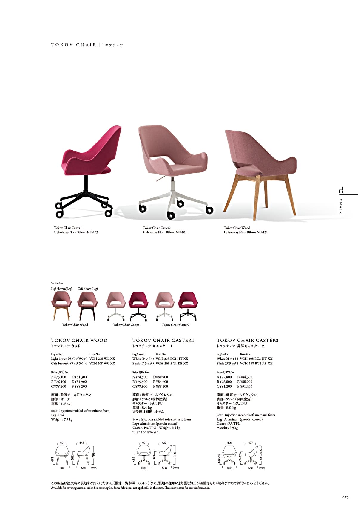 カワジュン KAWAJUN カタログ P75