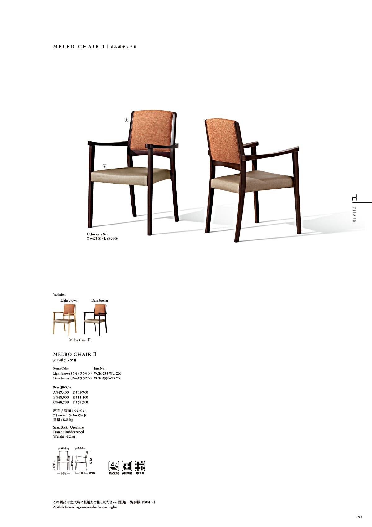 カワジュン KAWAJUN カタログ P195