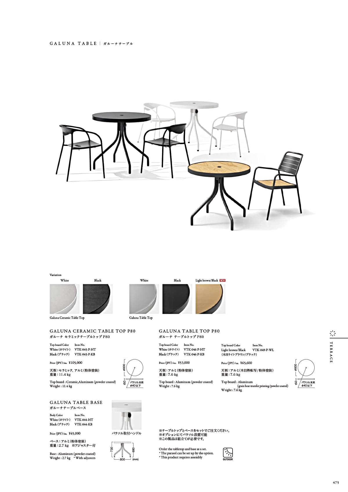 カワジュン KAWAJUN カタログ P475