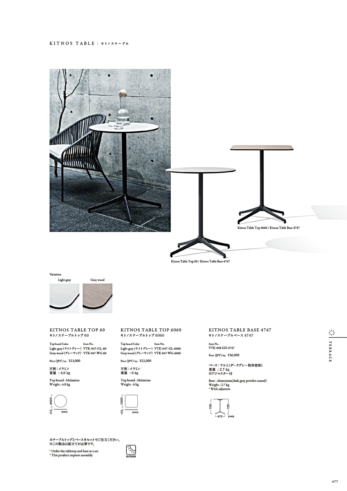 カワジュン KAWAJUN カタログ P477