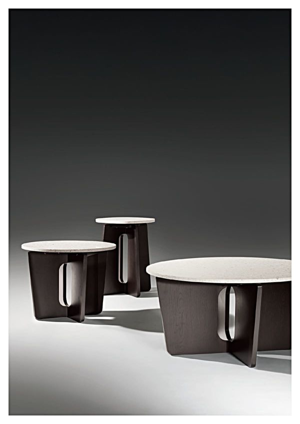 アーロス サイドテーブル テラゾーテーブルトップのカタログ画像-2