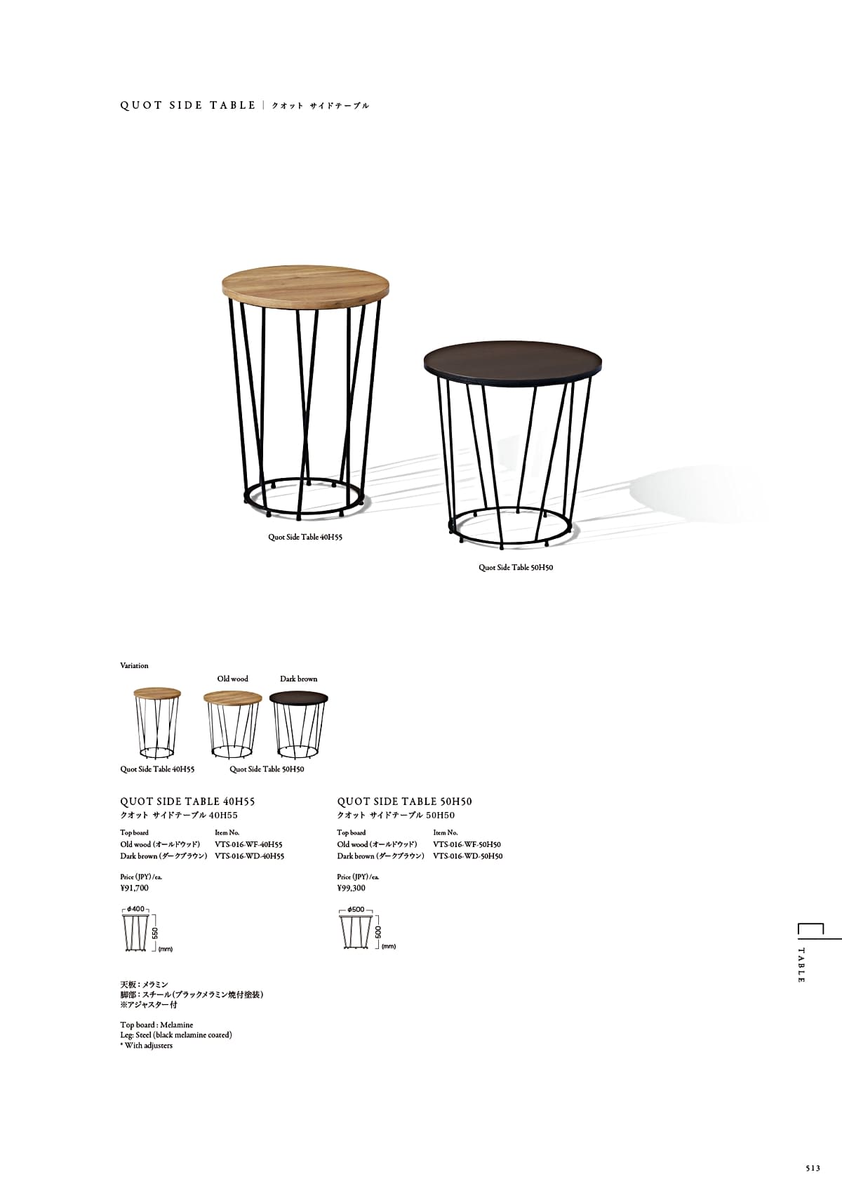 カワジュン KAWAJUN カタログ P513