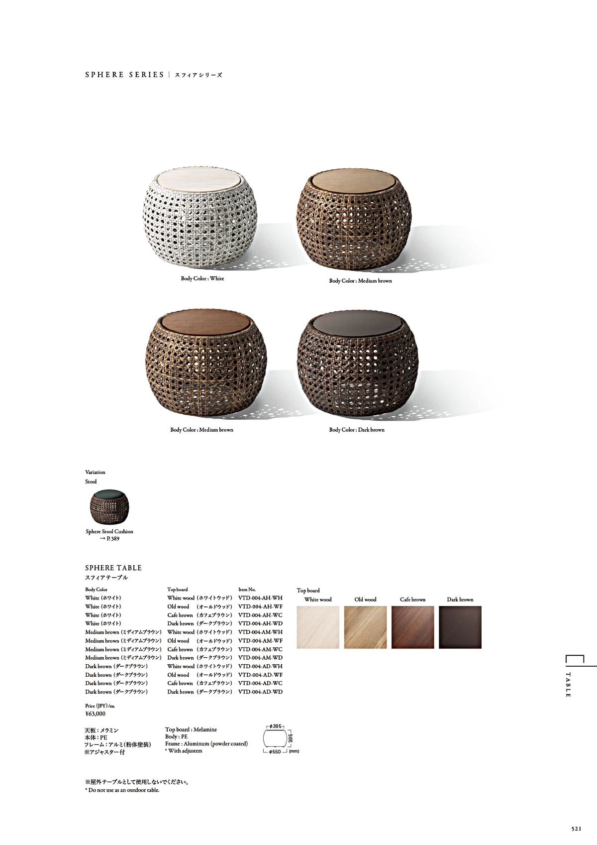 カワジュン KAWAJUN カタログ P521