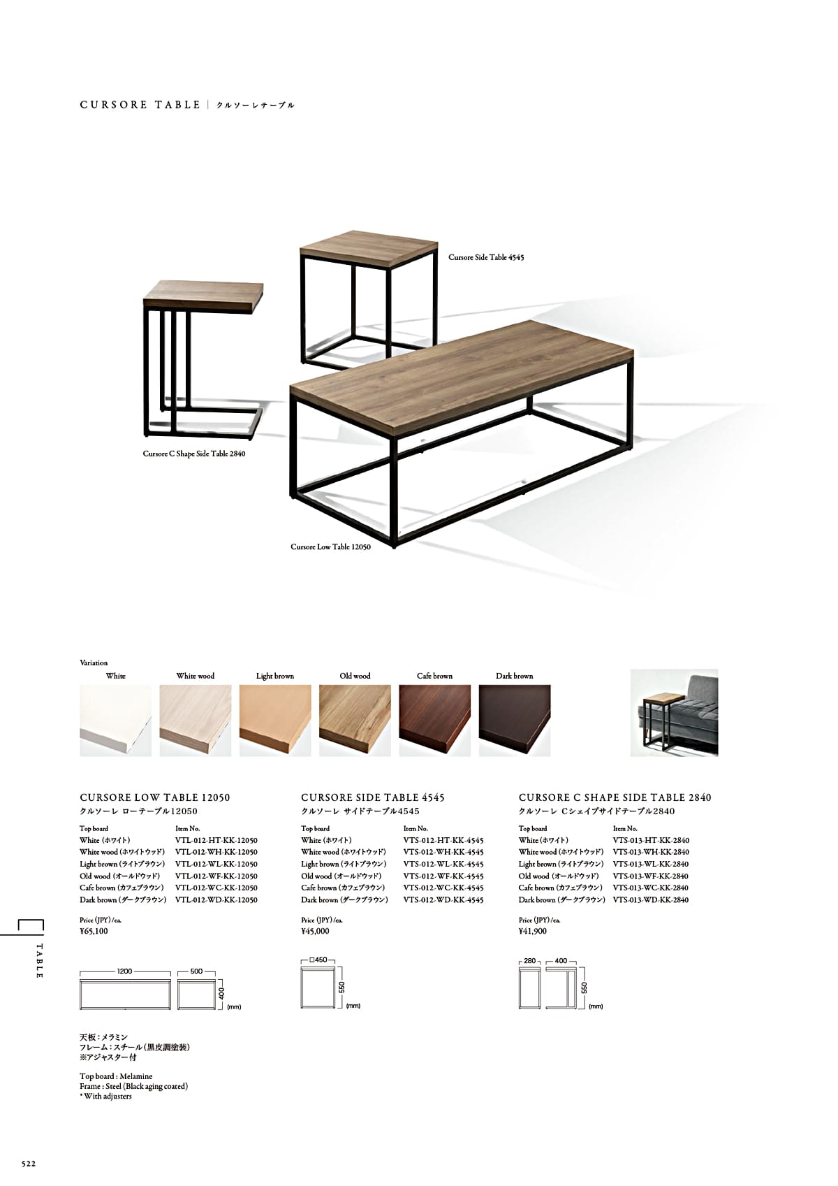 カワジュン KAWAJUN カタログ P522