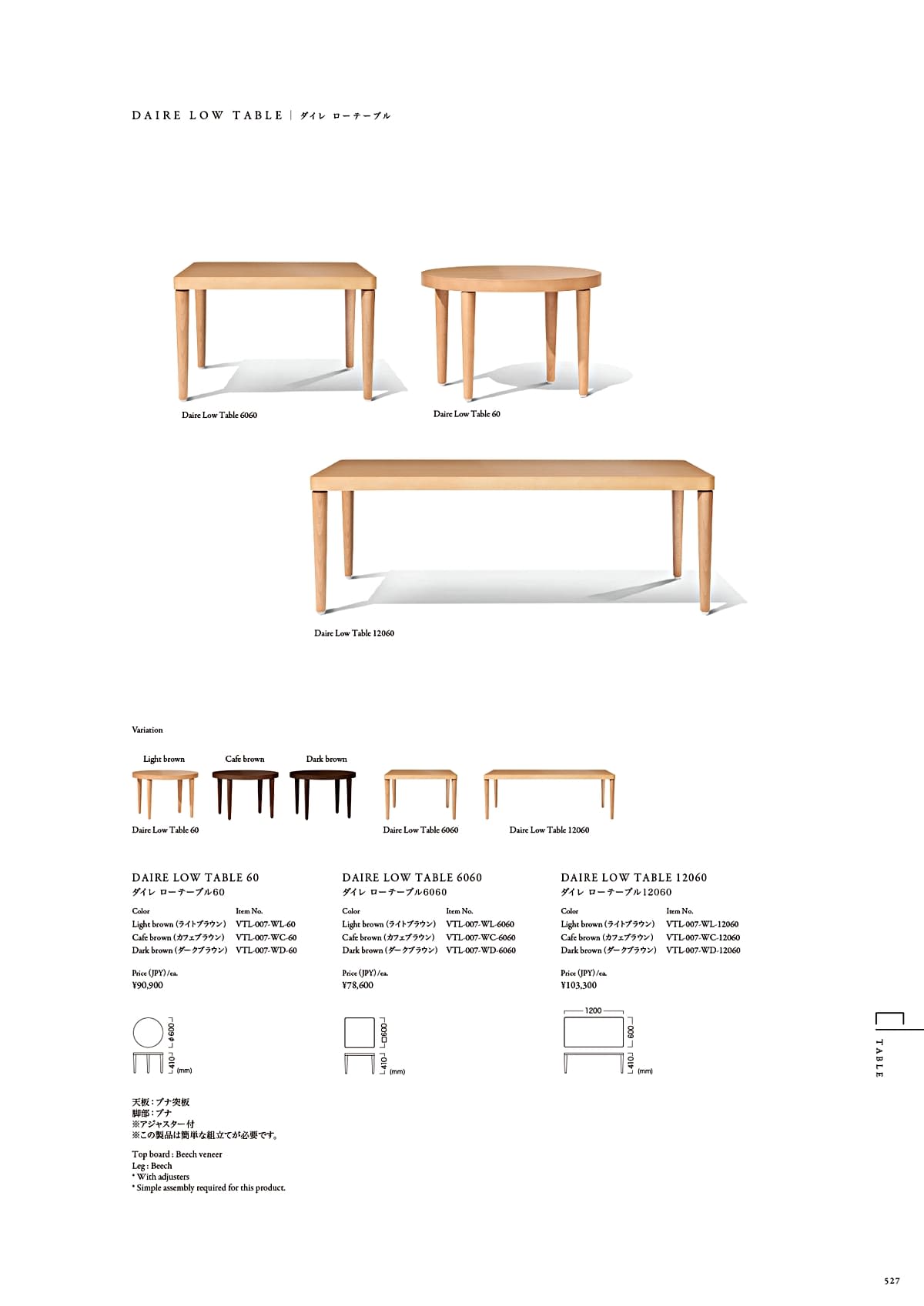 カワジュン KAWAJUN カタログ P527