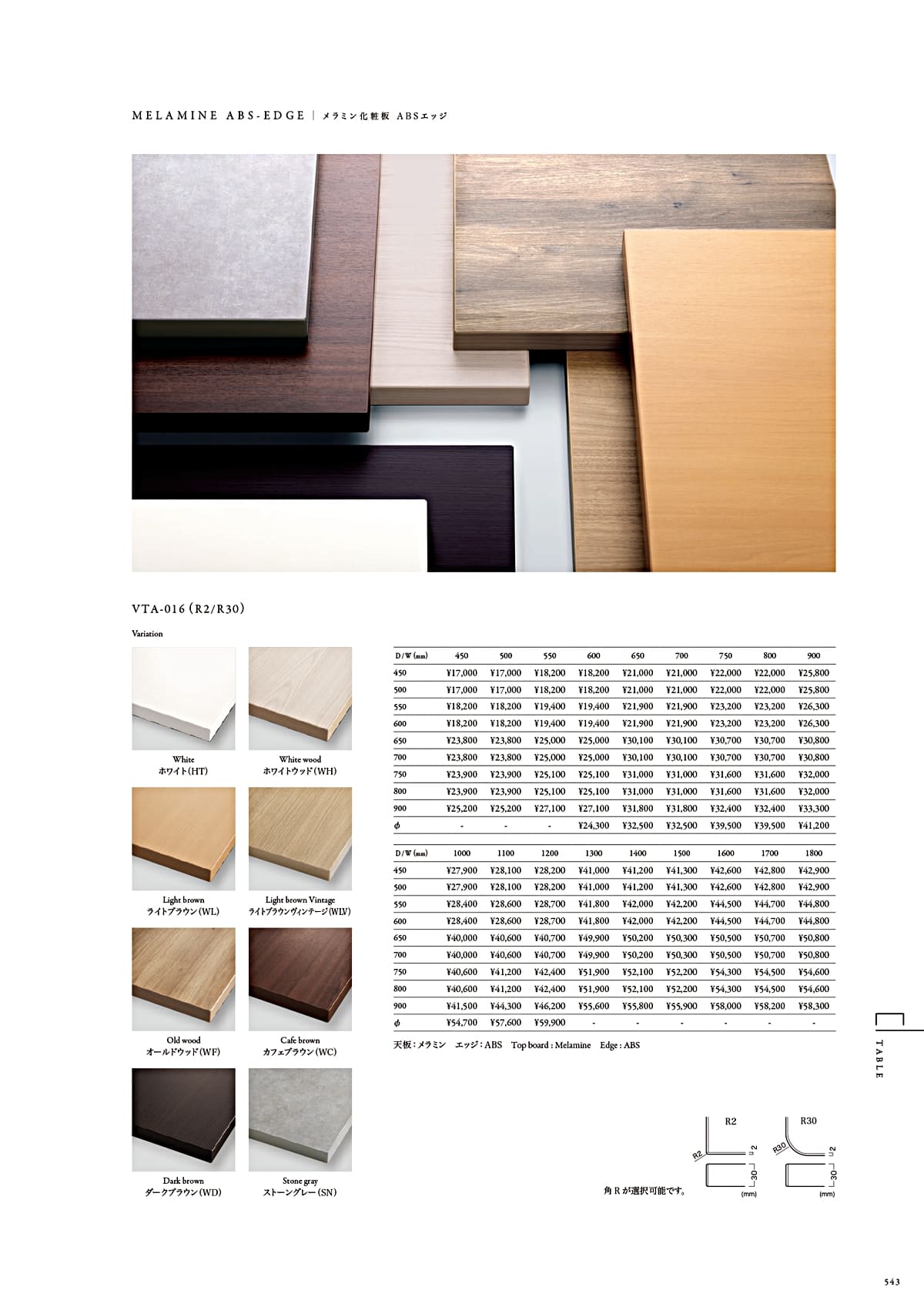 カワジュン KAWAJUN カタログ P543