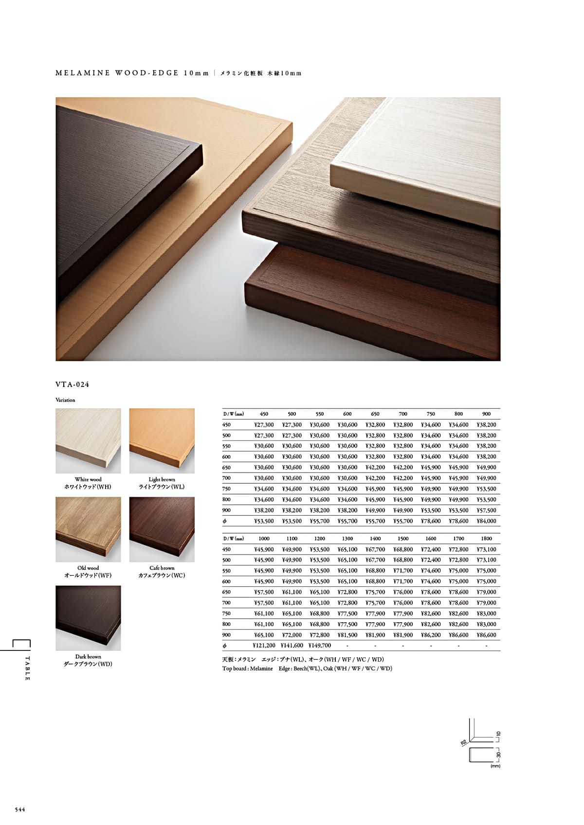 カワジュン KAWAJUN カタログ P544