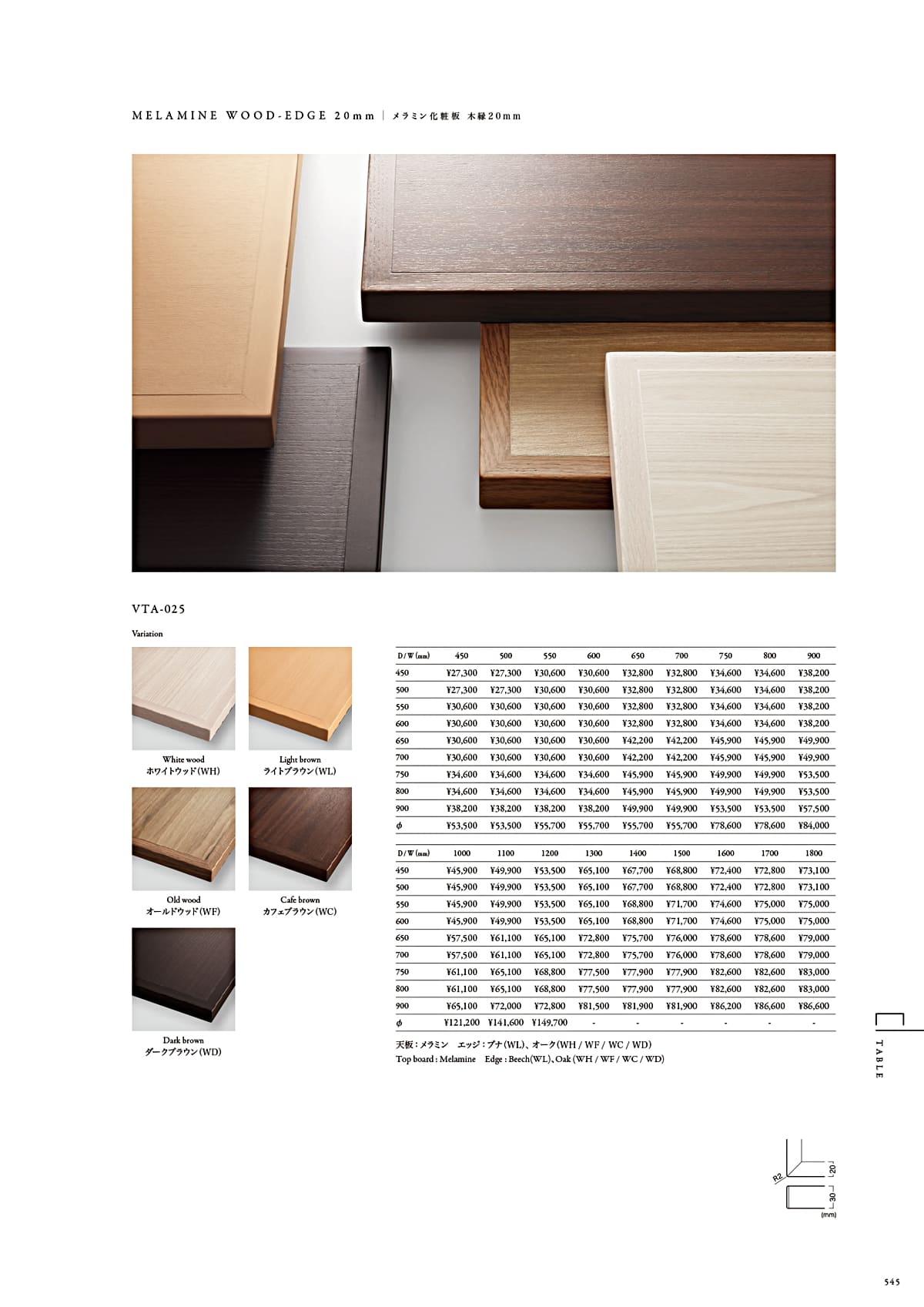 カワジュン KAWAJUN カタログ P545