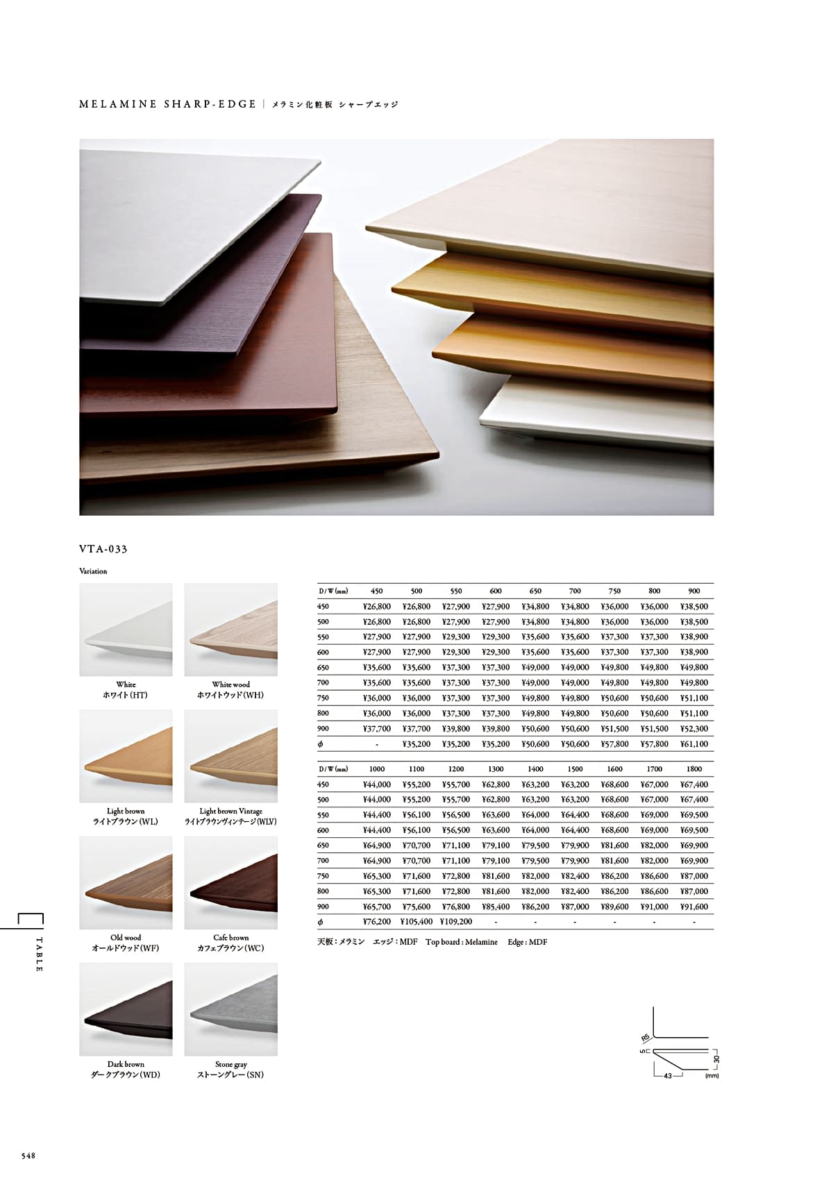 カワジュン KAWAJUN カタログ P548