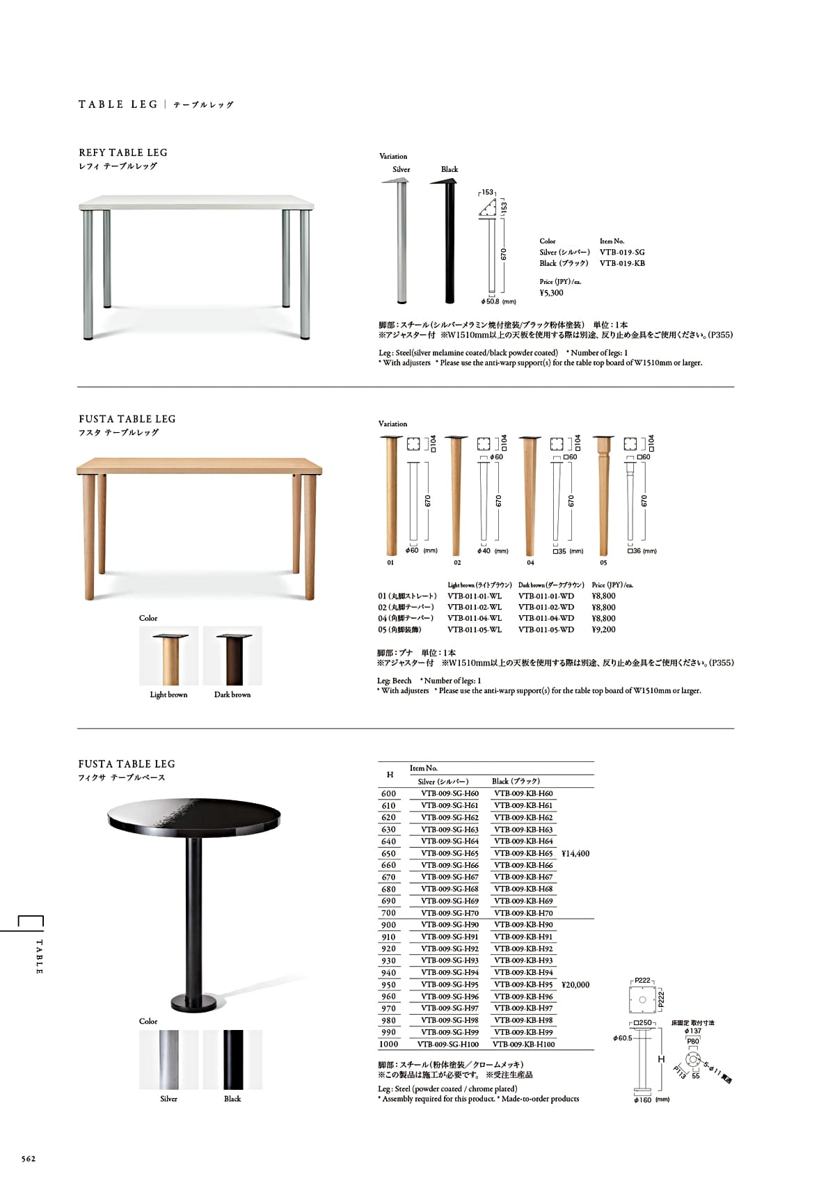 カワジュン KAWAJUN カタログ P562