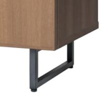 レクトキャビネット V2（木目斜扉）」カワジュン