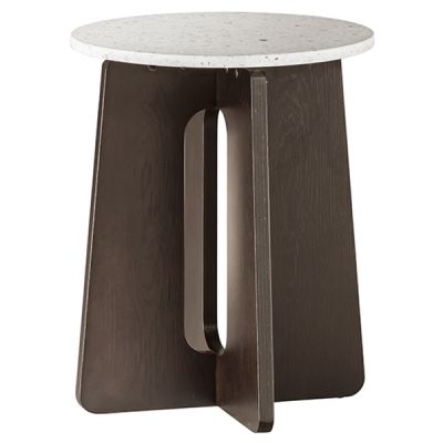 アーロス サイドテーブル テラゾーテーブルトップ