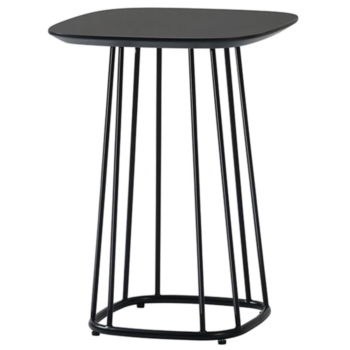 エリプス サイドテーブル メラミンテーブルトップ-画像1