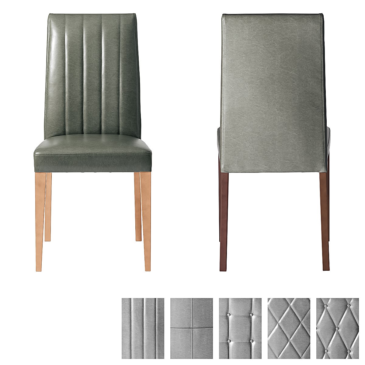 プログレチェア 背部ステッチ-画像1