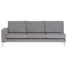 トロンコソファ 3.0P 片アームL 金属脚