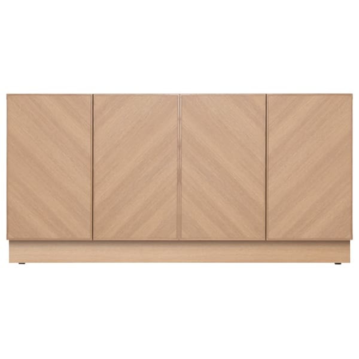 レクトキャビネットV2(木目斜扉)VCA-004-V2 W1500-画像1