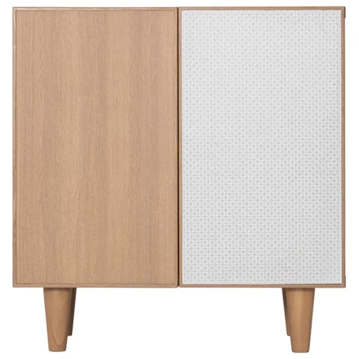 レクトキャビネットV3（木目縦扉／白扉）VCA-004-V3 W750-画像1