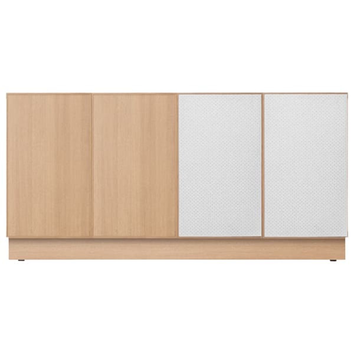 レクトキャビネットV3（木目縦扉／白扉）VCA-004-V3 W1500-画像1