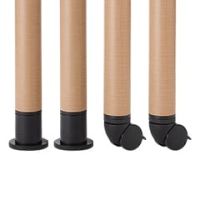 片側キャスター脚