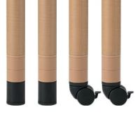 片側キャスター脚