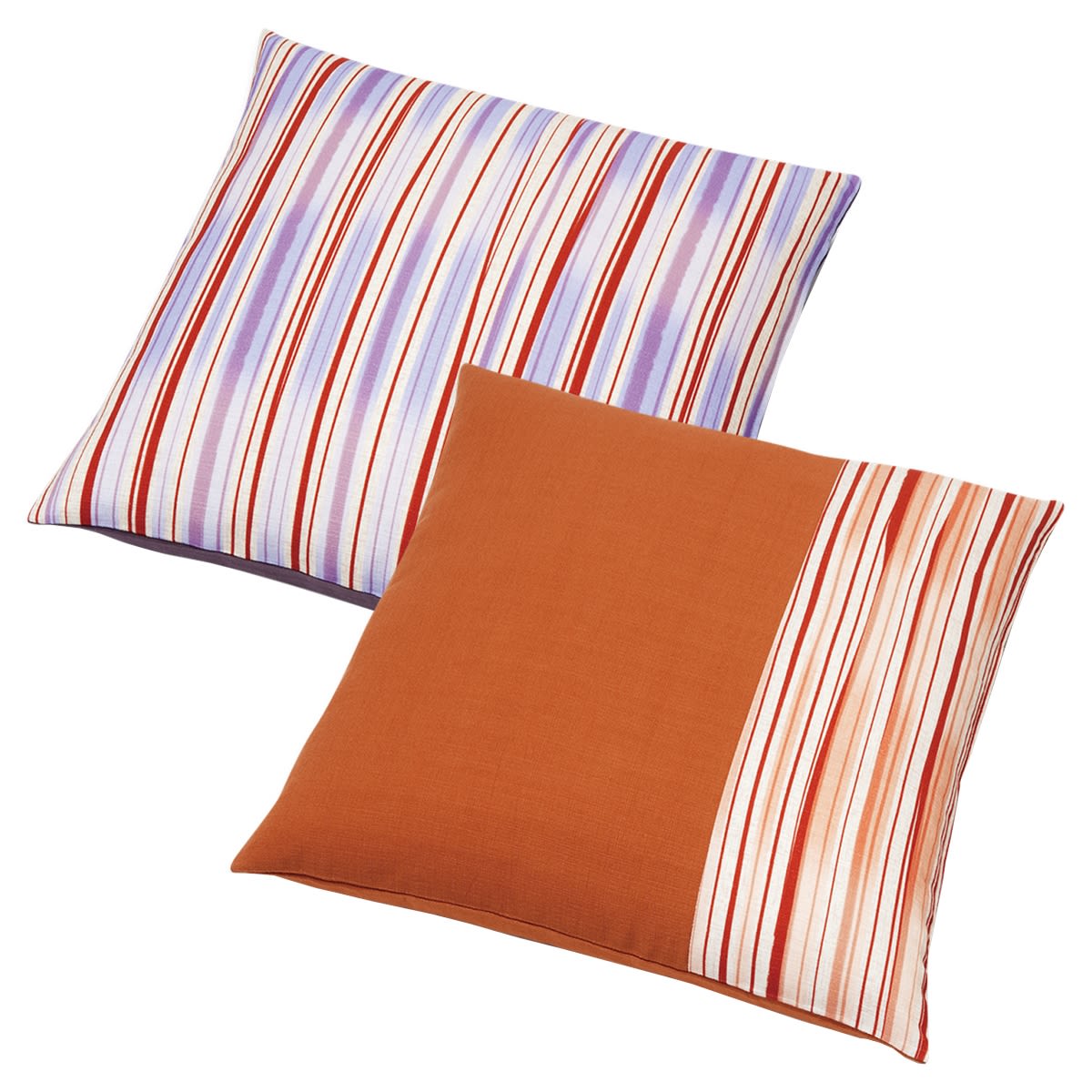 小粋 ぼかし縞 小座布団 45×45-画像1