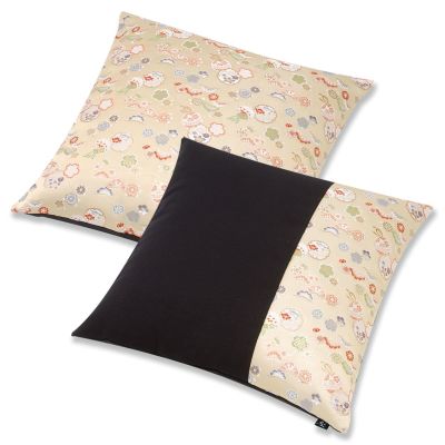 西陣の紋織 松に手まり 小座布団 45×45