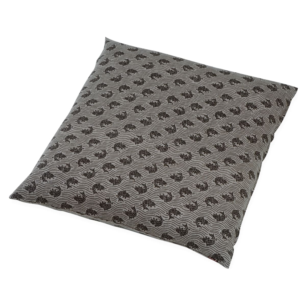 柄おぼろ 荒磯 小座布団 45×45-画像1