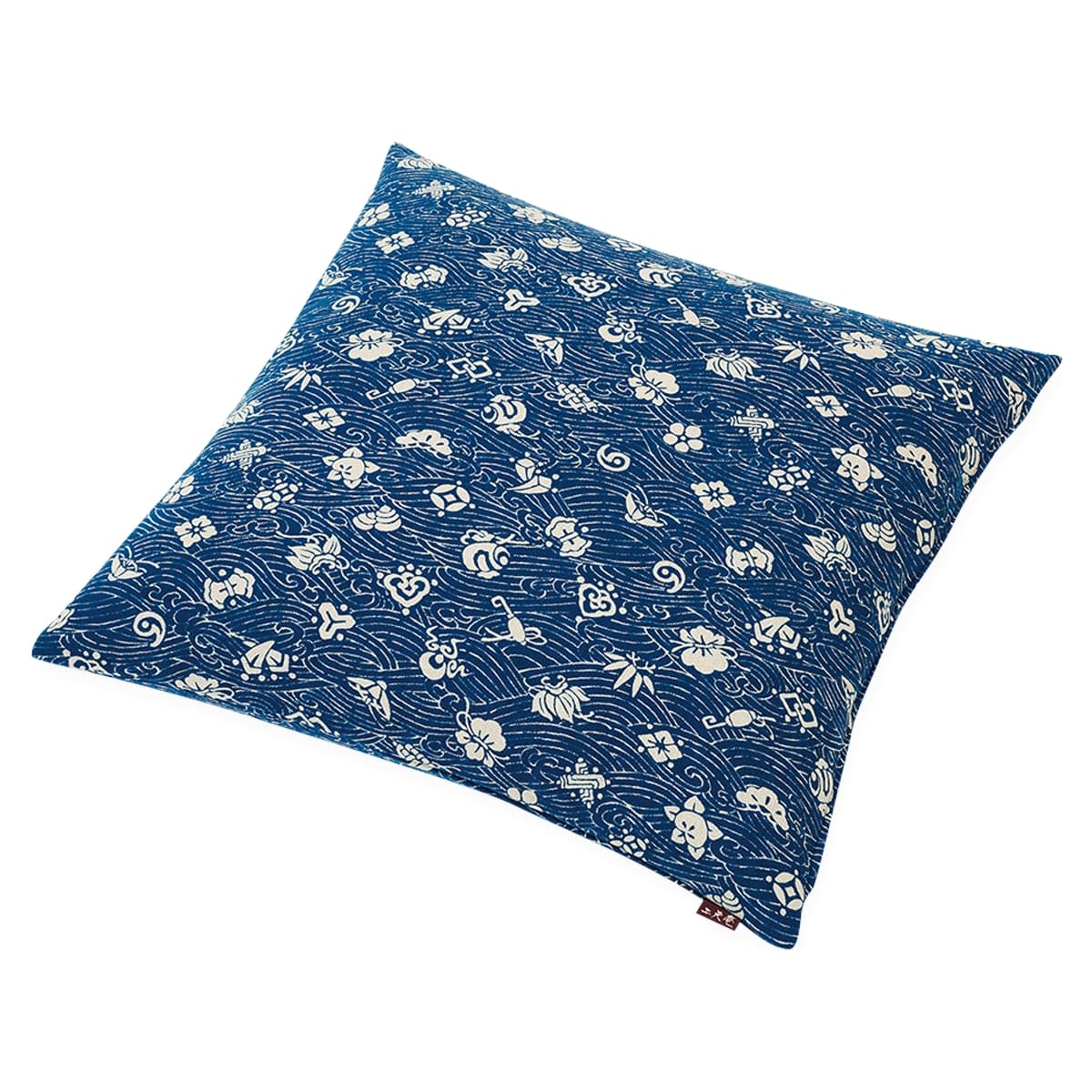 柄おぼろ 宝尽くし 座布団 55×59-画像1