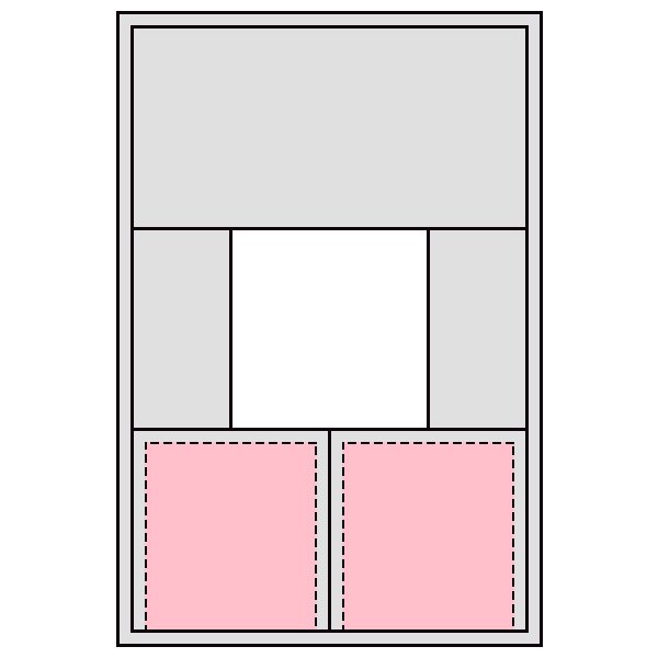 堀こたつユニット 団欒 3畳80タイプ 引出し付（2ヶ所）-画像1