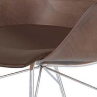 ダークウッド／ダークレザー／クローム