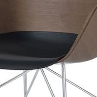 ダークウッド(アッシュ)/ブラック/クローム