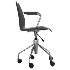 ヴィンテージ　Kartell カルテル　マウイ　キャスター付き 中古】マウイチェア Kartell/カルテル ミーティングチェア