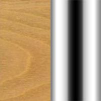 ライトウッド（アッシュ）／クローム