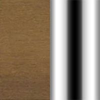 ダークウッド（ベニヤ）／クローム