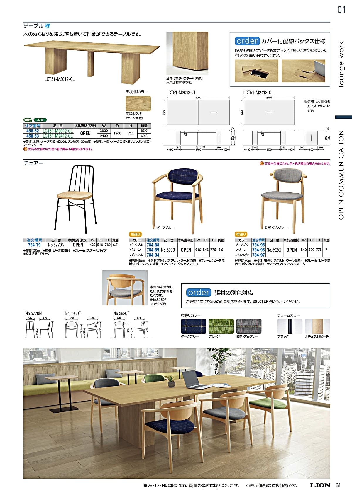 ライオン事務器 LION カタログ P61