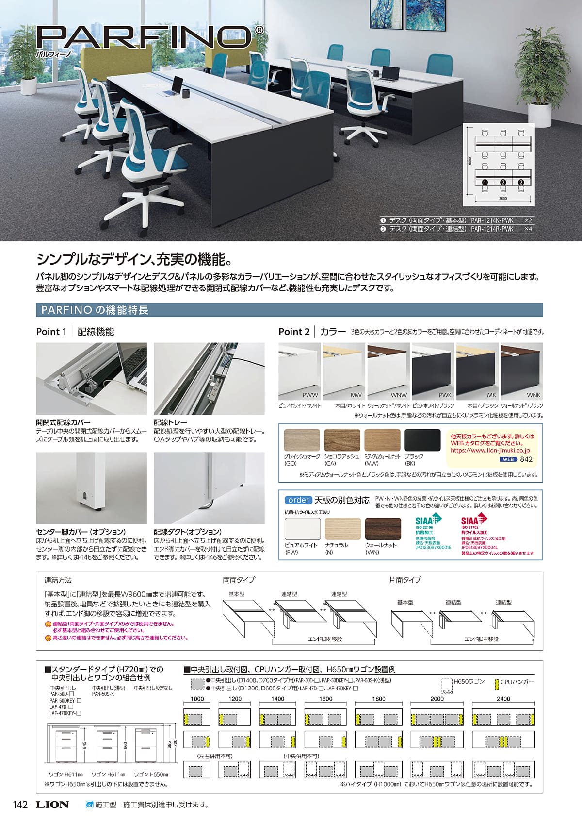 ライオン事務器（LION）カタログ P142 P143