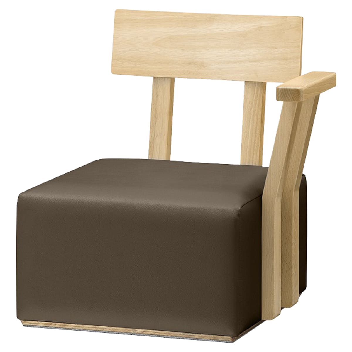 玄海 1 座椅子 背付・左アーム付｜丸勝