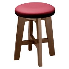 ウリー 木製3脚（既製品）」丸勝のスツール