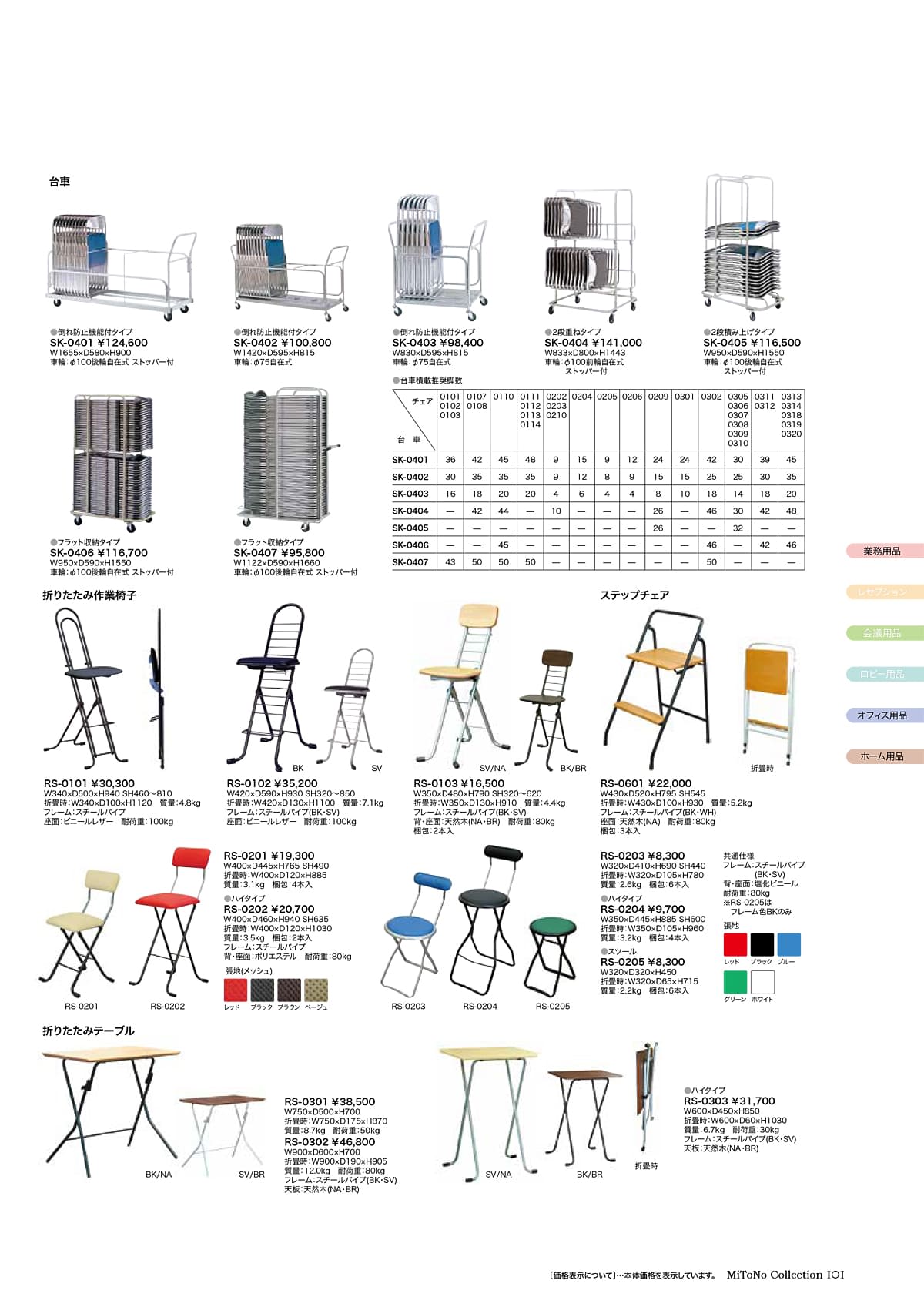 ミトノ MiTONO カタログ P101