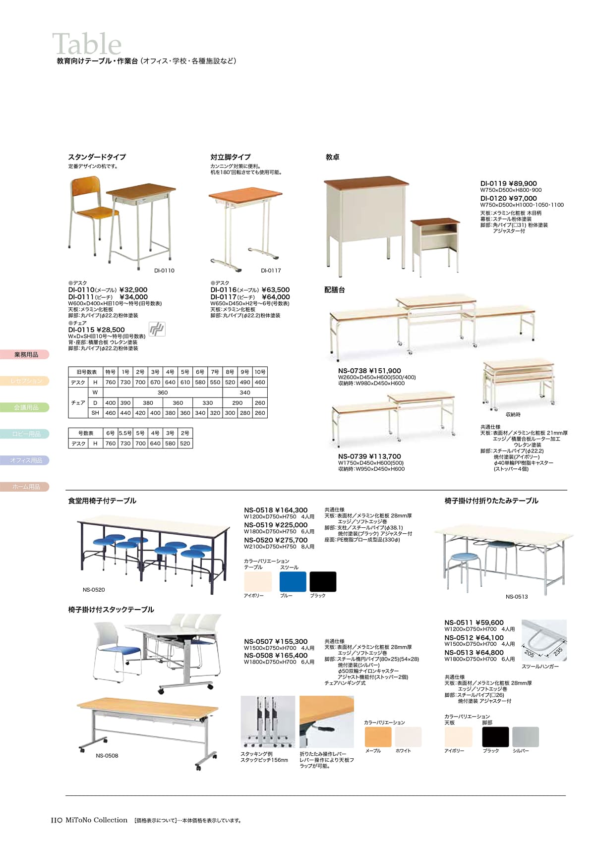 ミトノ MiTONO カタログ P110
